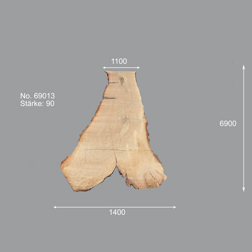 Eiche Boules 90 mm Diele Nr. 69013